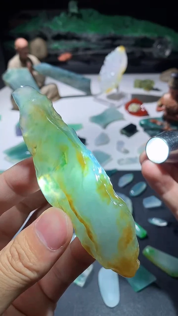 未镶嵌定制翡翠 材料