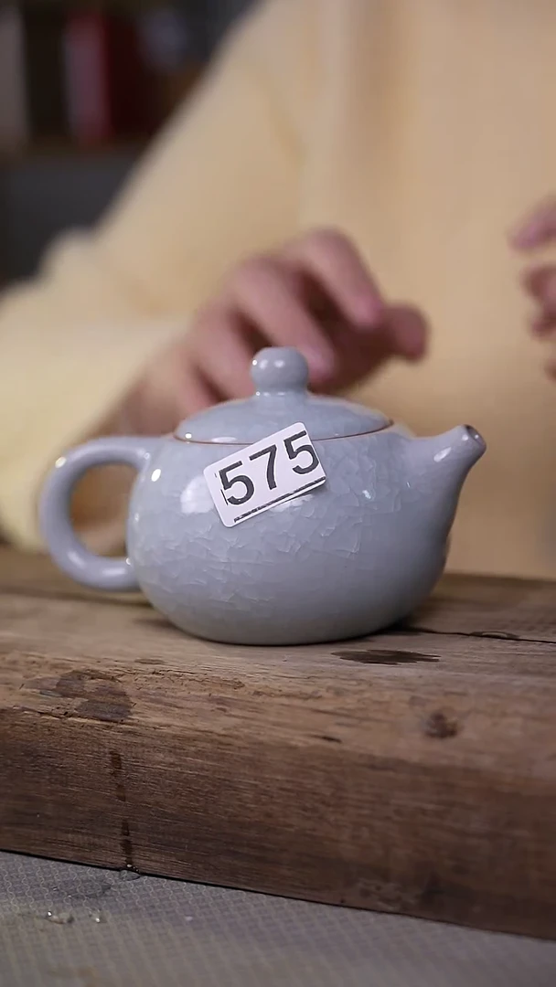 【闪购商品】瓷片遇水化冰·泡茶壶