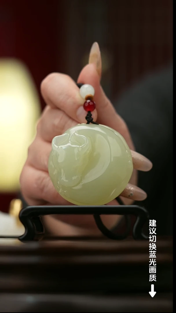 玉【扭转乾坤】天然玉石手把件