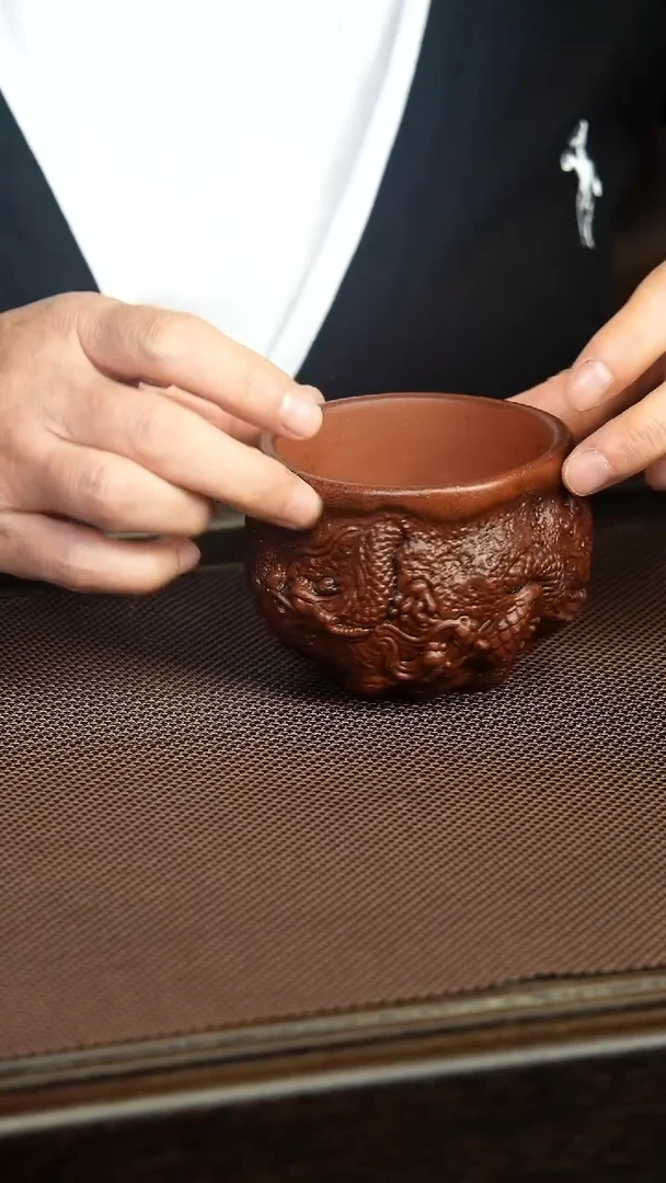 茶杯紫砂原矿紫砂茶具