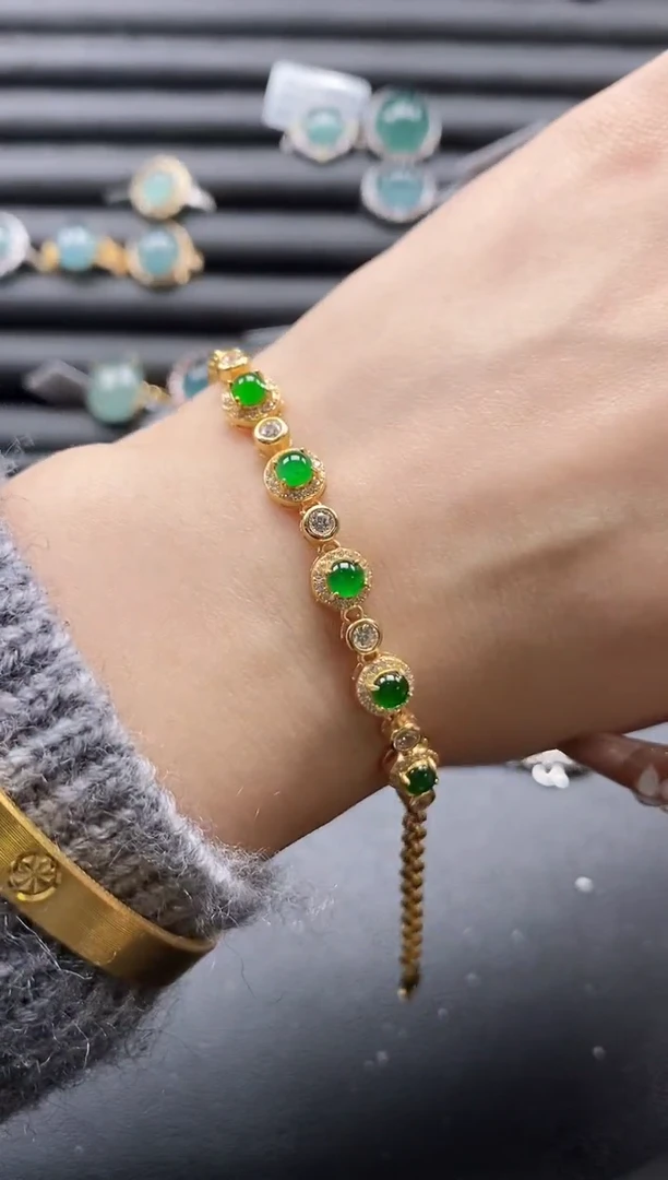 【闪购商品】翡翠戒指银S925镶嵌1111