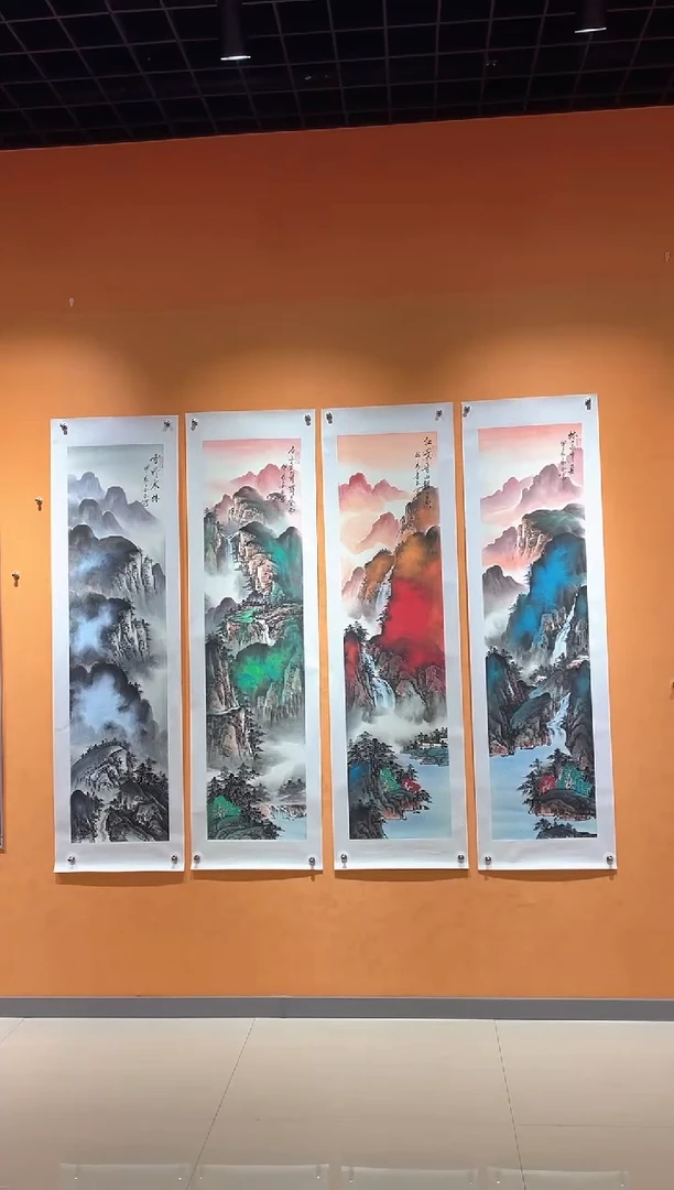 国画刘金玉教授亲笔手绘