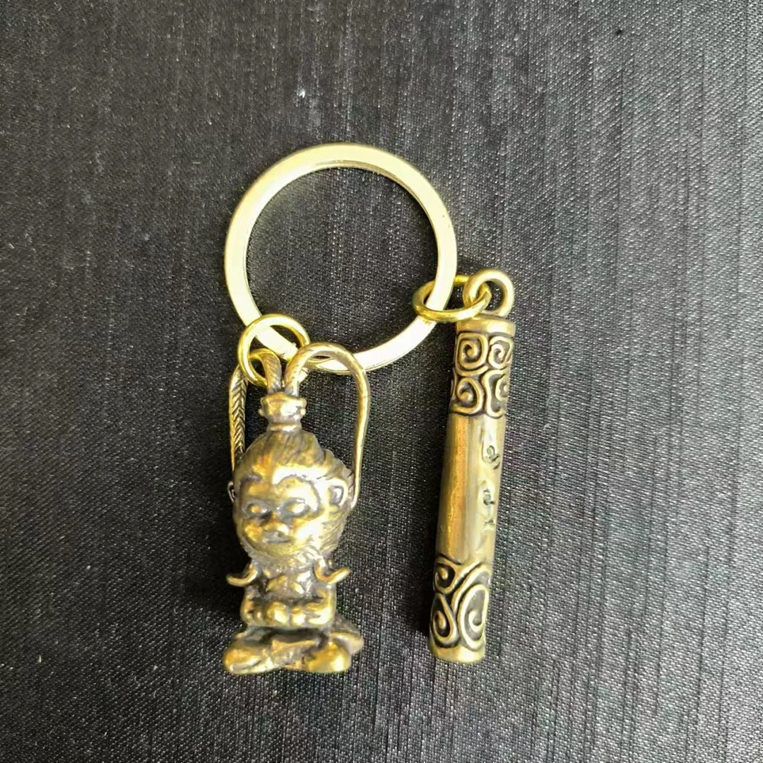 铜吊坠 铜钥匙扣（如意）-817010