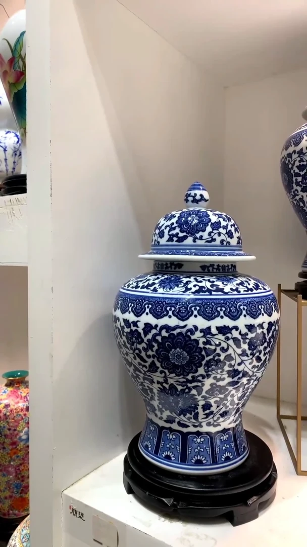 【闪购商品】景德镇陶瓷花瓶摆件1