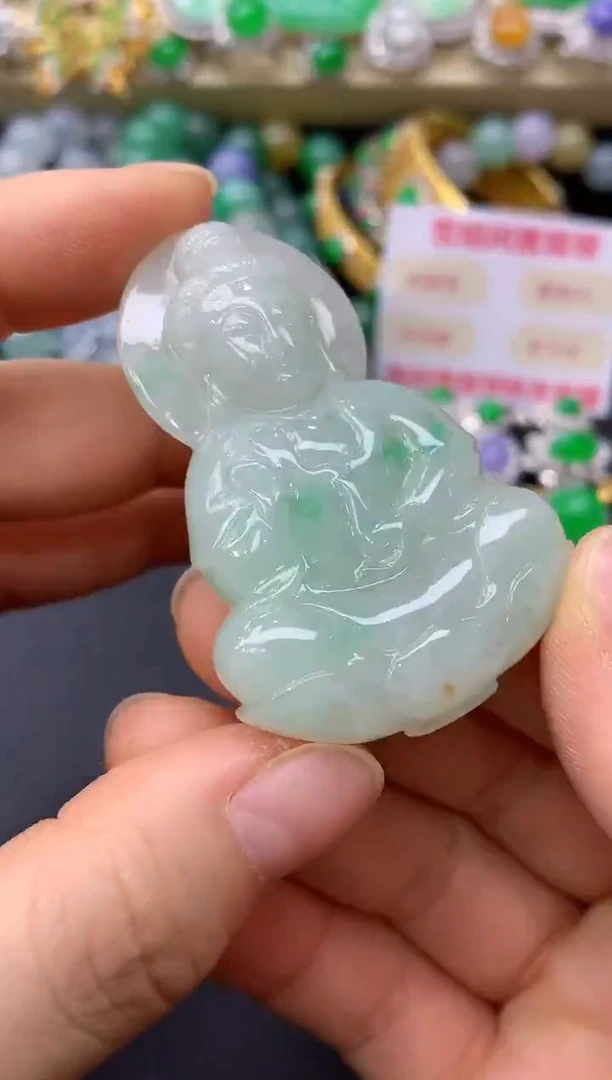 颈饰未镶嵌翡翠20-中国好珍宝