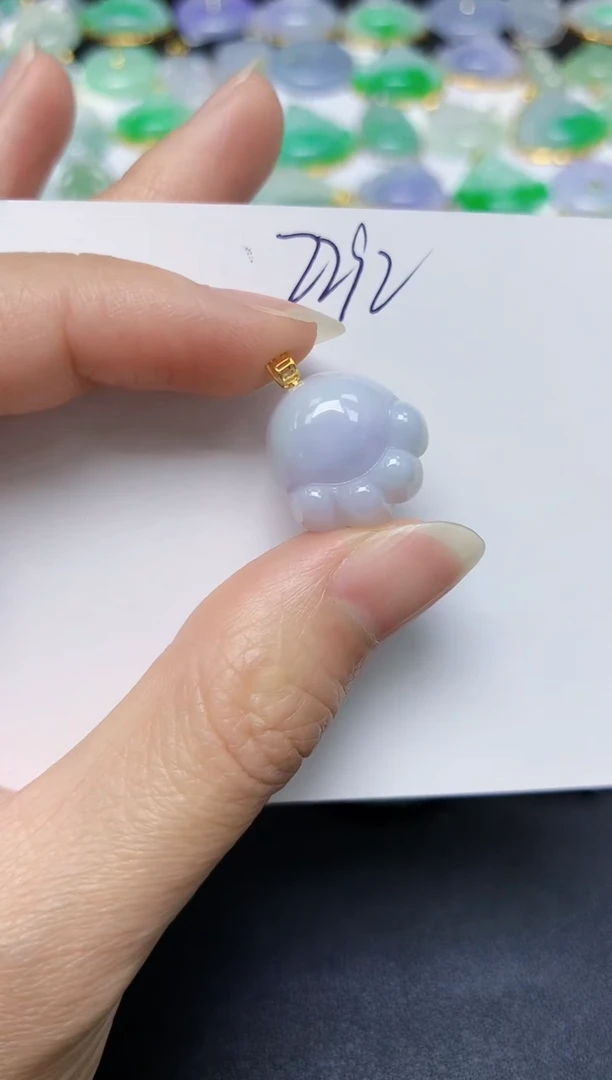 翡翠未镶嵌颈饰天然缅甸翡翠A货