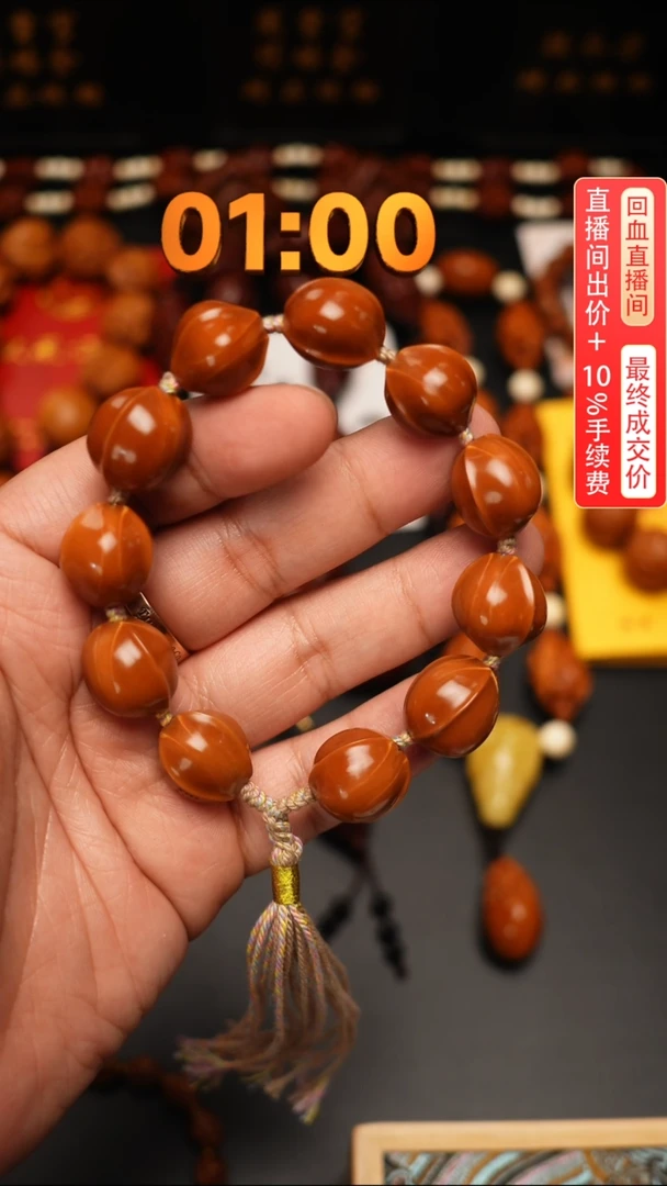橄榄核手串/手链鲨鱼贝手串