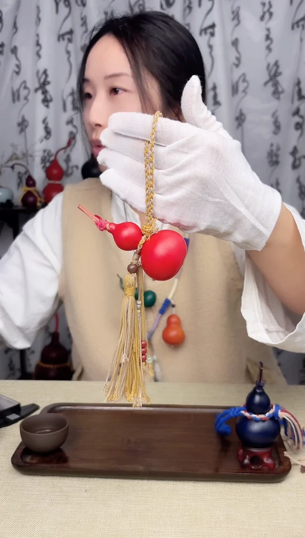 大漆葫芦挂件----003