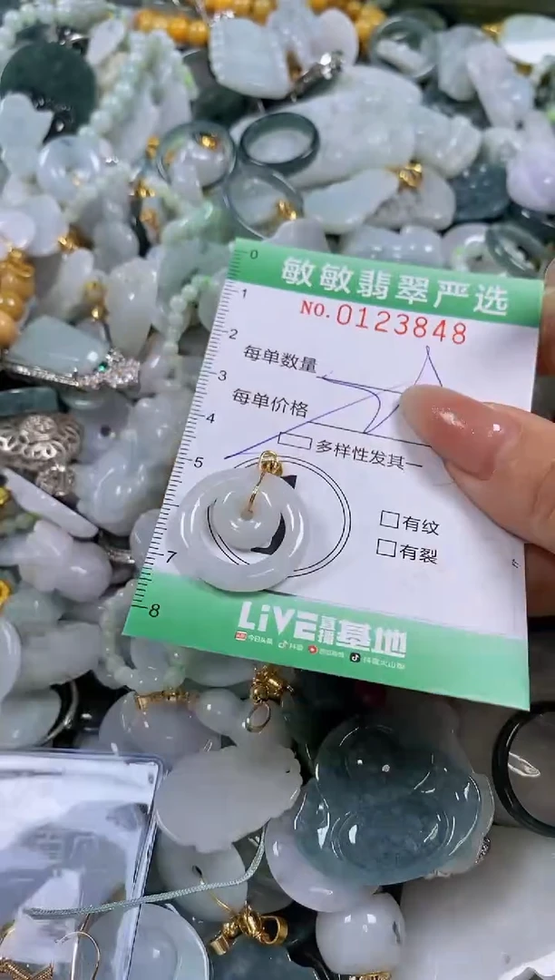 【闪购商品】翡翠颈饰未镶嵌闪购0123848多样性发其一