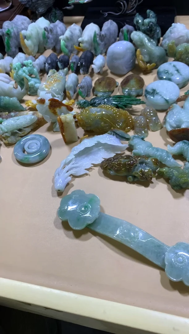 未镶嵌摆件翡翠用****3翡翠摆件