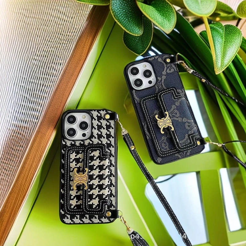 三星S24ultra壳全包软壳仿皮潮流时尚网红同款数码配件手机壳挂绳