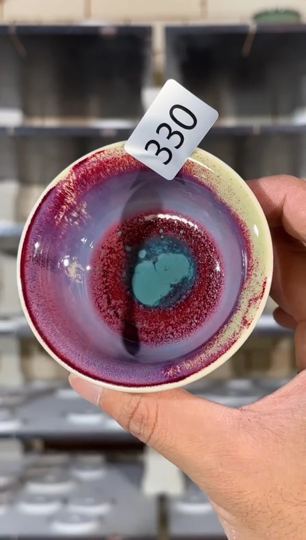 杯精品窑变钧瓷茶器