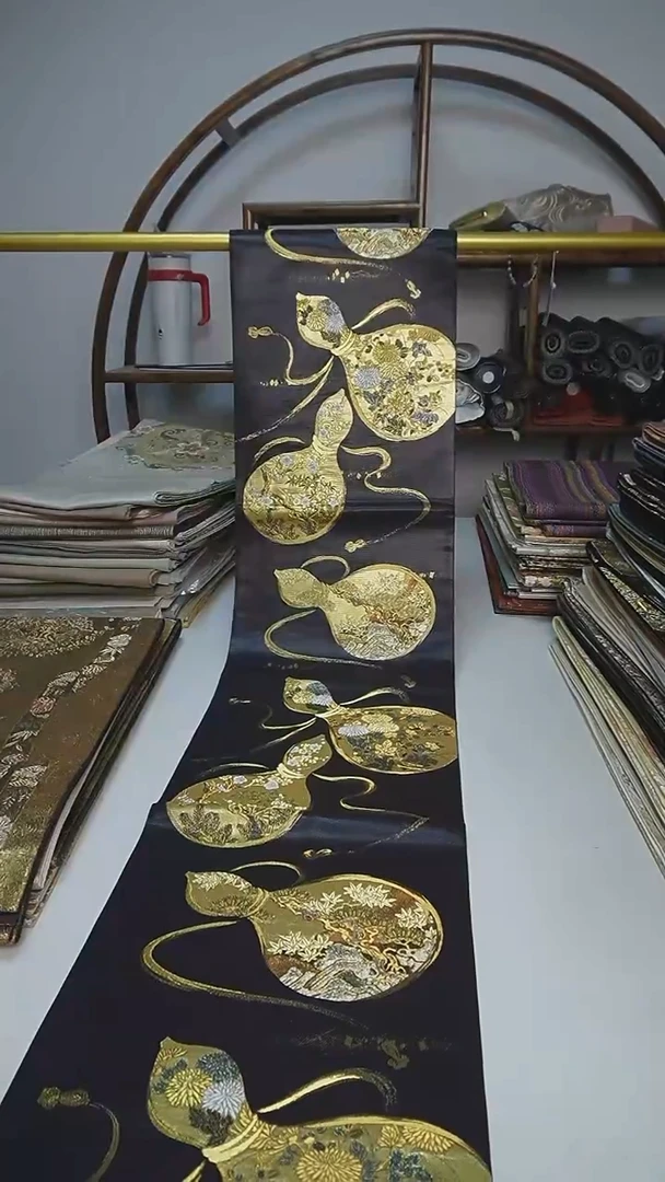 织绣49西阵织六通葫芦