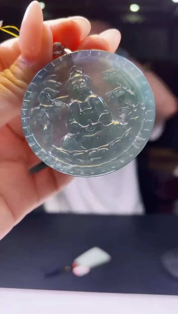 翡翠未镶嵌吊坠(不含链)多样性发其一 21