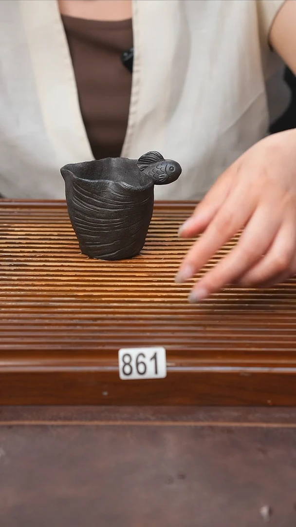 万古烧粗陶手工茶具