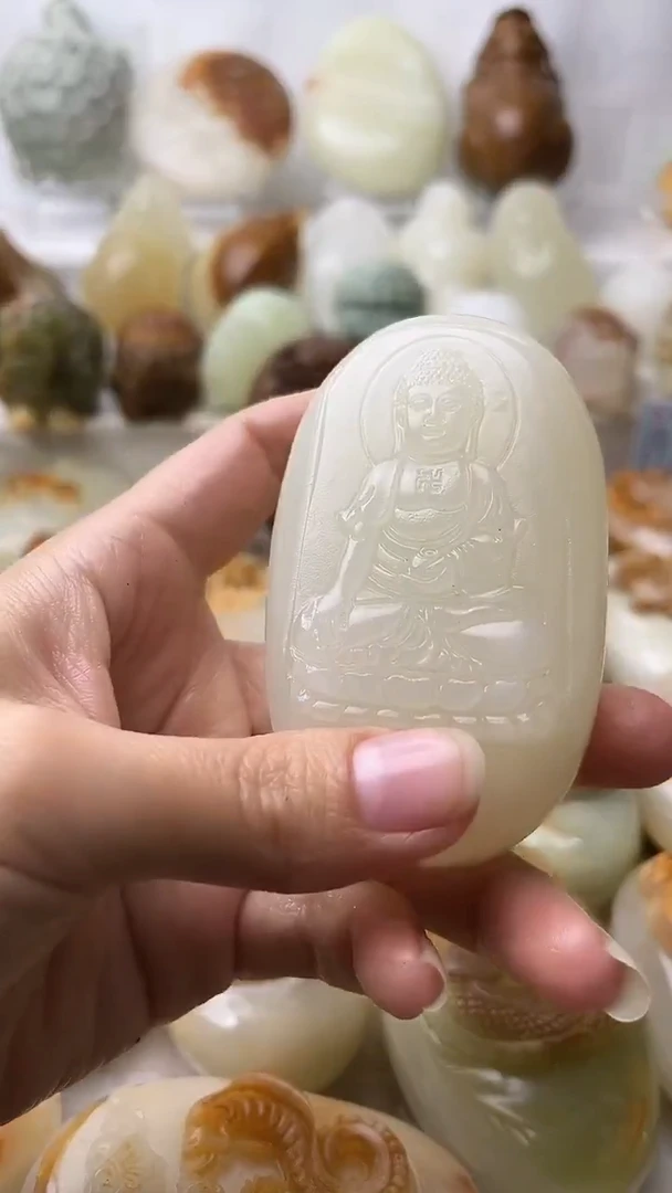 石材古青石棉纹正常不退换大日如来