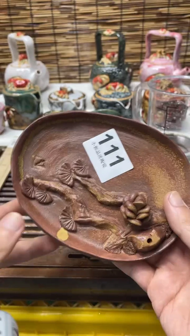 【闪购商品】杯111精美粗陶手工柴烧