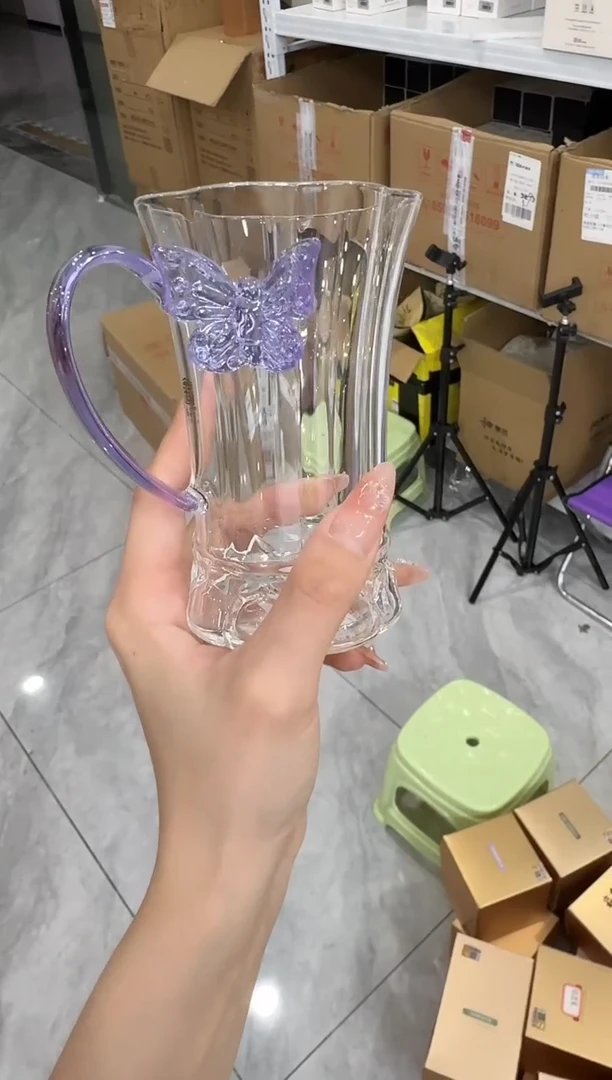 @@福容蝴蝶杯浅紫色