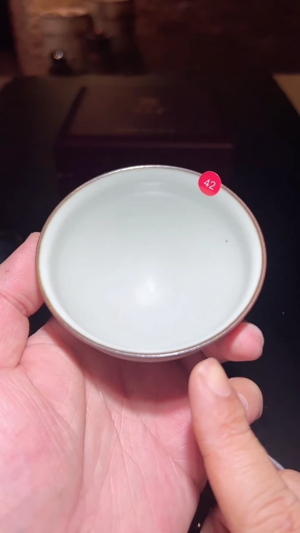 茶盏42柴烧建盏主人杯