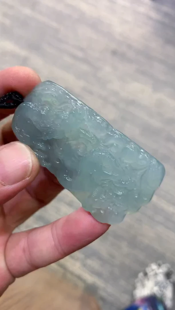 颈饰未镶嵌翡翠天然A货翡翠