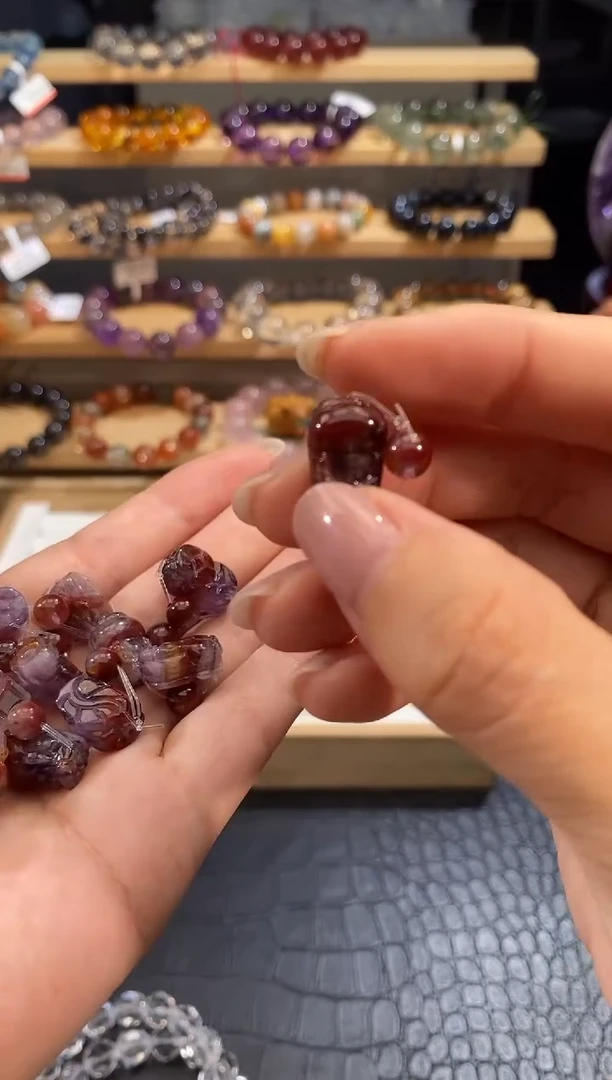 水晶手链未镶嵌极光二三貔貅多样性发一