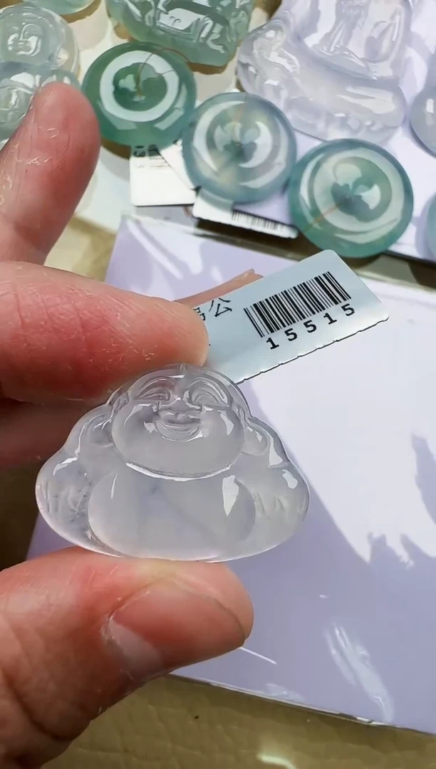 颈饰未镶嵌翡翠缅甸翡翠a货