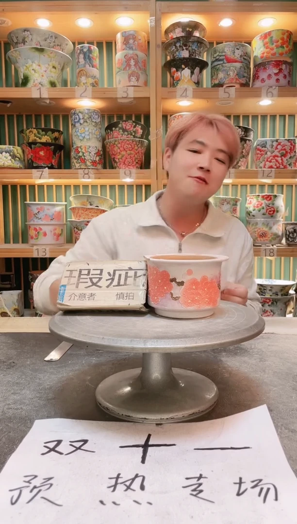 瓷片默认微瑕一物一拍1108-002