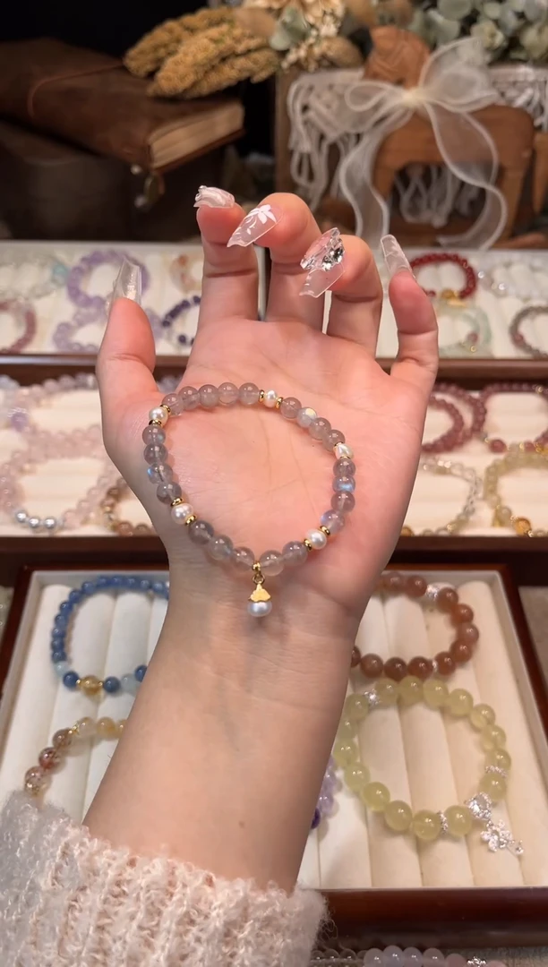 【闪购商品】水晶手链合金月光之泪s1122