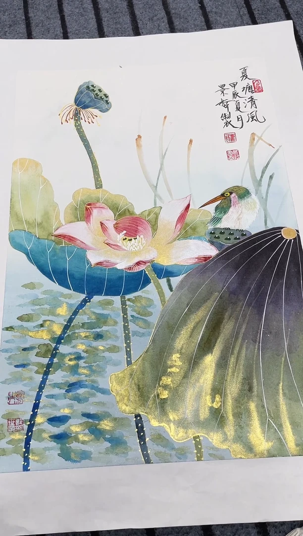 精品国画花鸟作品
