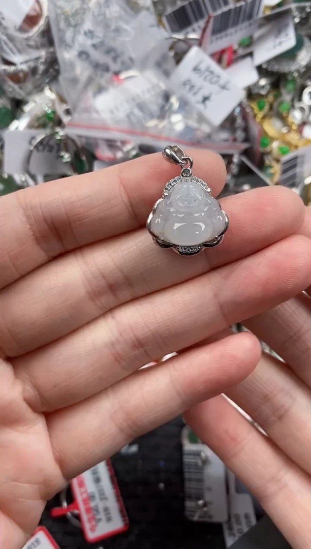 银S925镶嵌戒指翡翠1111----5