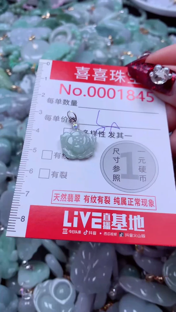 颈饰未镶嵌翡翠1845