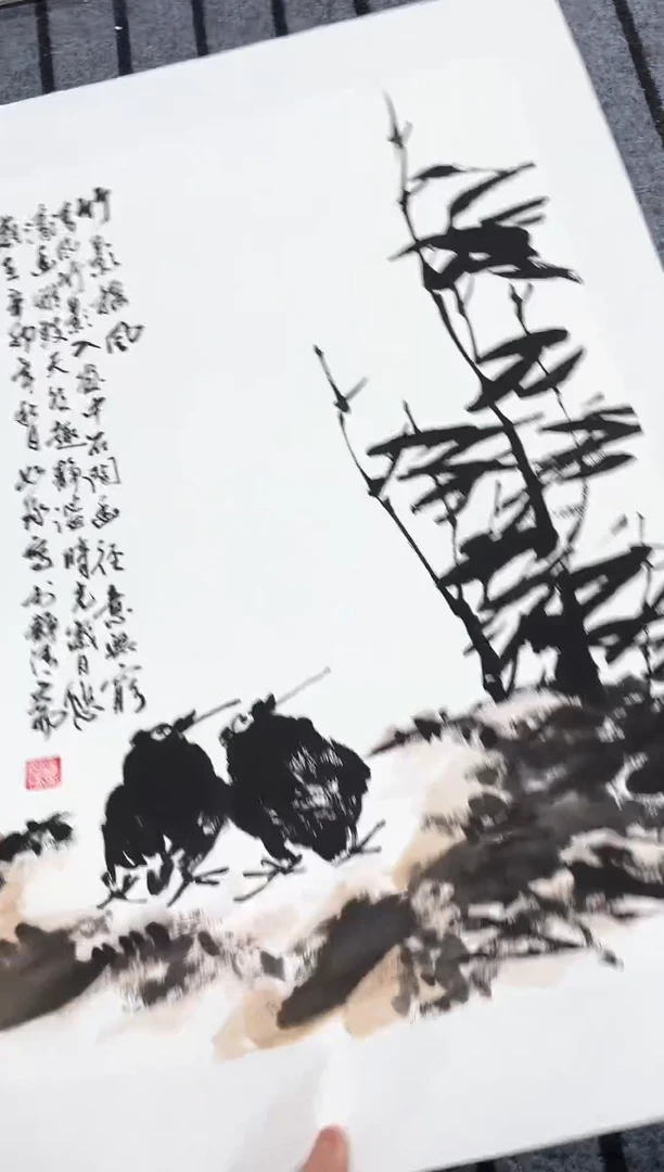 精品国画花鸟作品