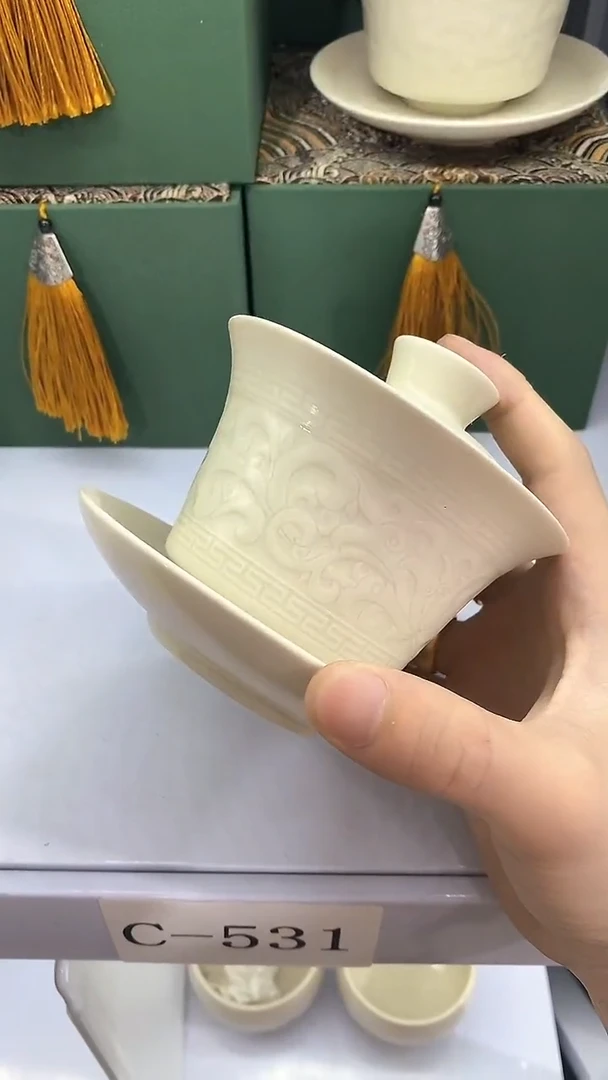 瓷片C-531陶瓷茶具茶器