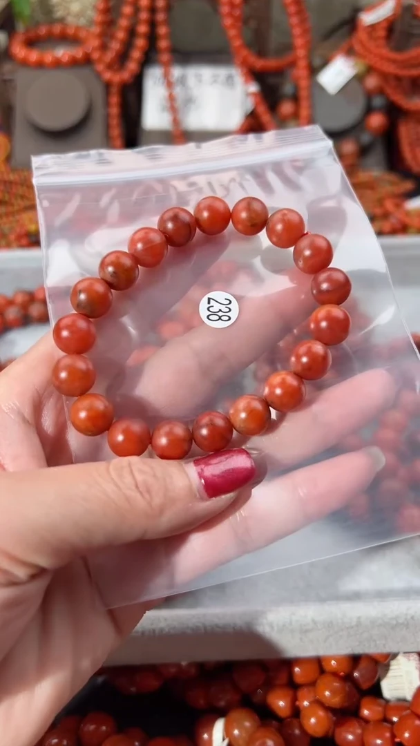 【闪购商品】南红玛瑙手串未镶嵌10