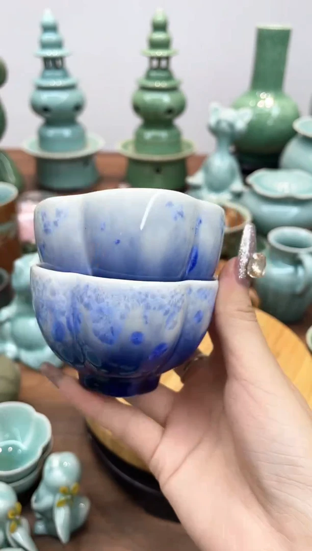 特价福利 微瑕 慧仙青瓷