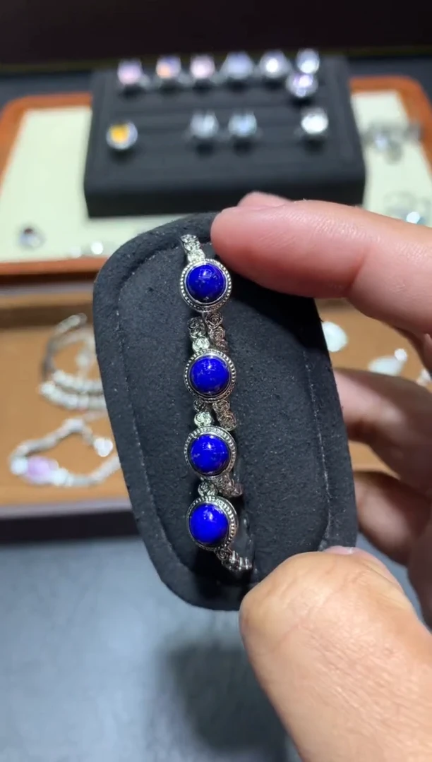 未镶嵌青金石戒指K10【多样性发其一】