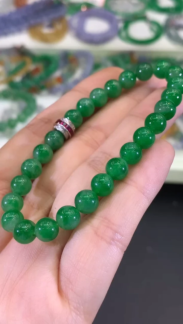 未镶嵌手串翡翠B200