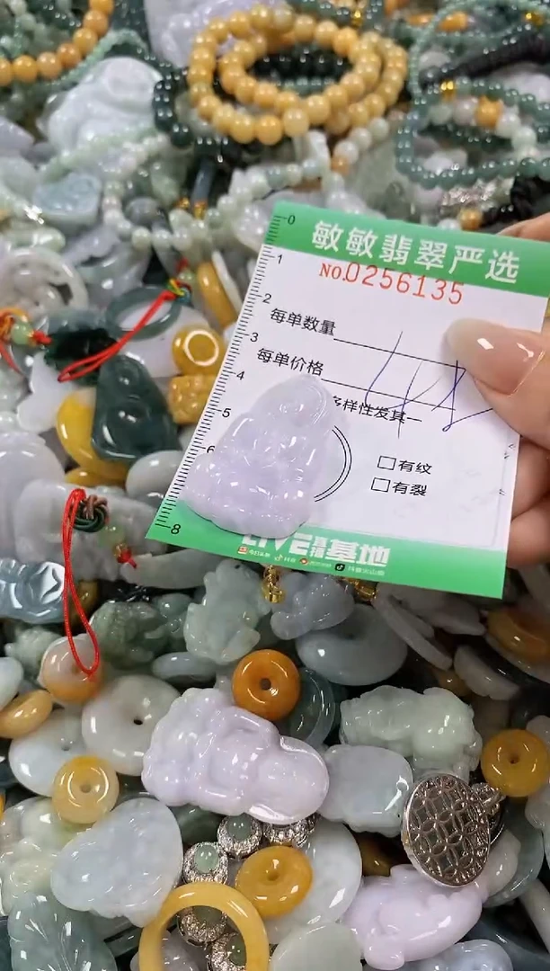 翡翠未镶嵌颈饰闪购0256135