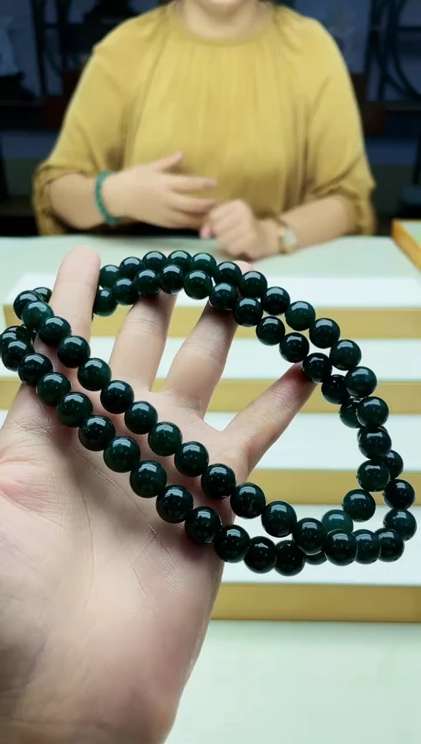 定制翡翠未镶嵌毛货07300175多样性发其一