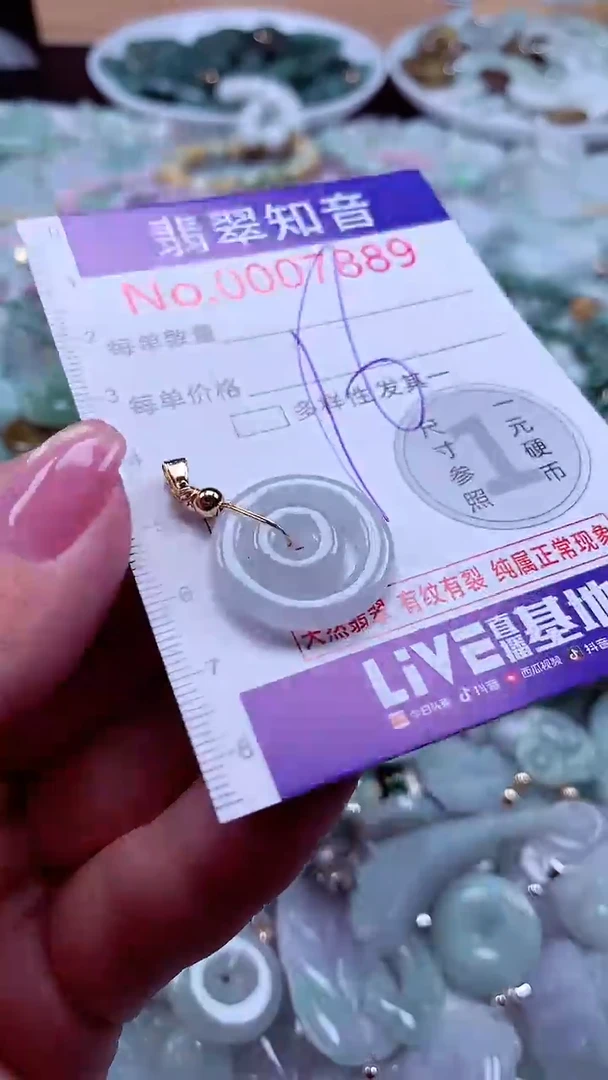 颈饰未镶嵌翡翠7889