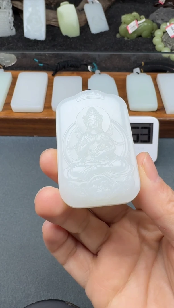 颈饰未镶嵌和田玉2