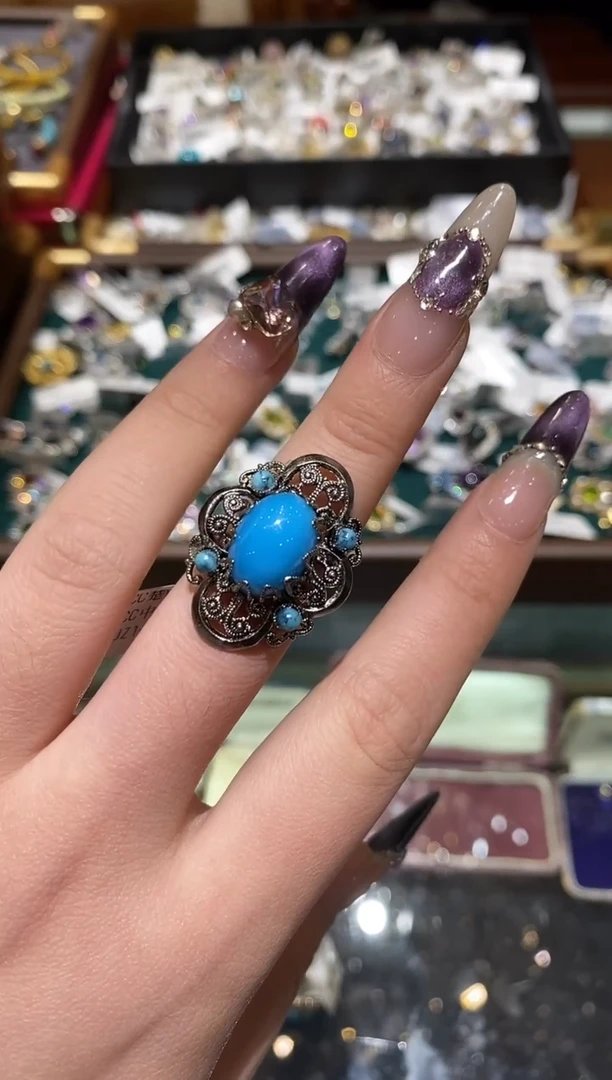 大理石铜合金楚楚珠宝中古甄选不退换