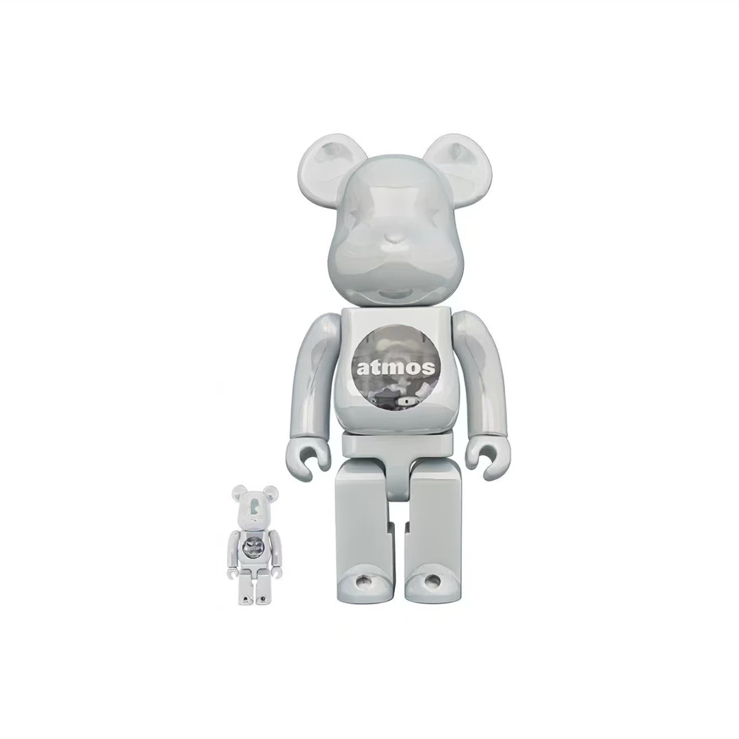 【山哥ST】bearbrick 积木熊 atmos 白色五角星 400%