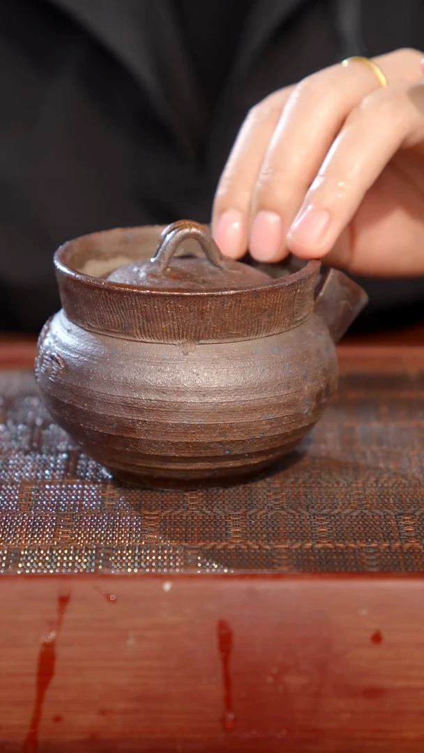 陶瓷奢瓷/瑞寅柴烧茶器（宝瓶）0687