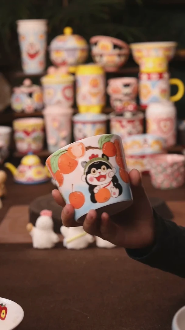 杯子景德镇原创手作陶瓷