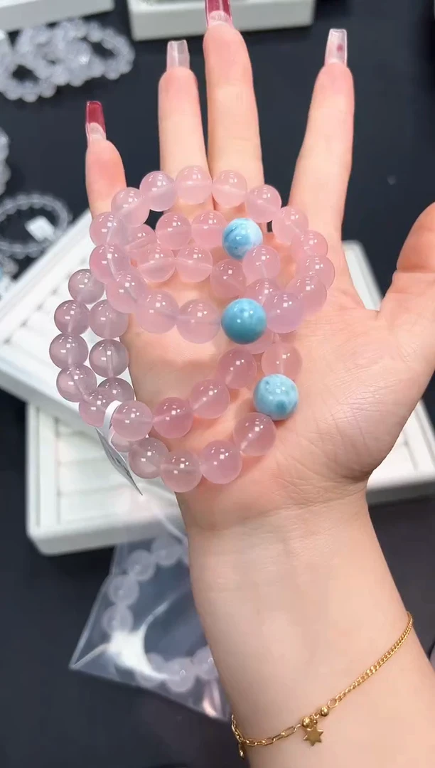 【闪购商品】水晶手串未镶嵌34e多样性发其一/1条默认微瑕