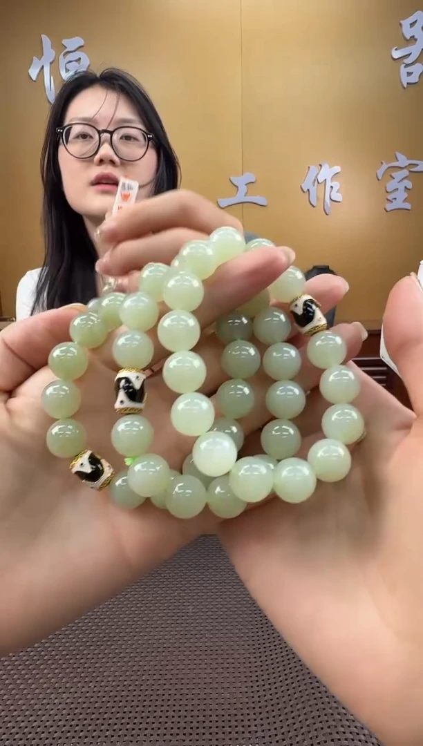 和田玉未镶嵌颈饰手串11-12（多样性，发一­）