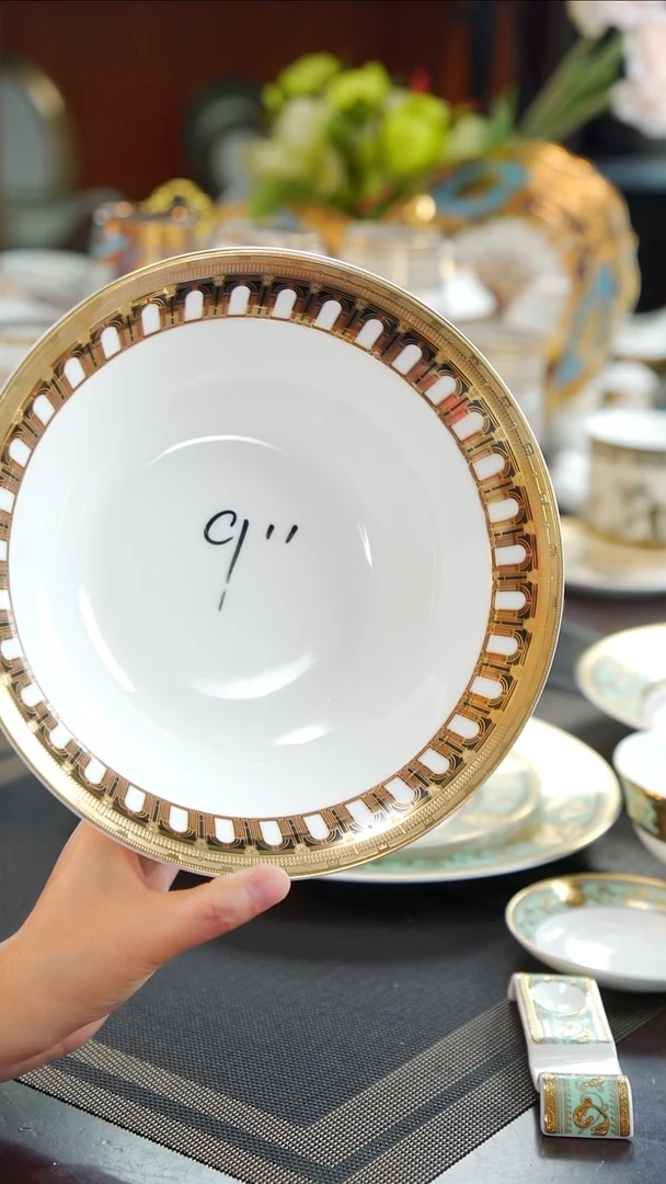 瓷片9英寸大汤碗 1个 福利款