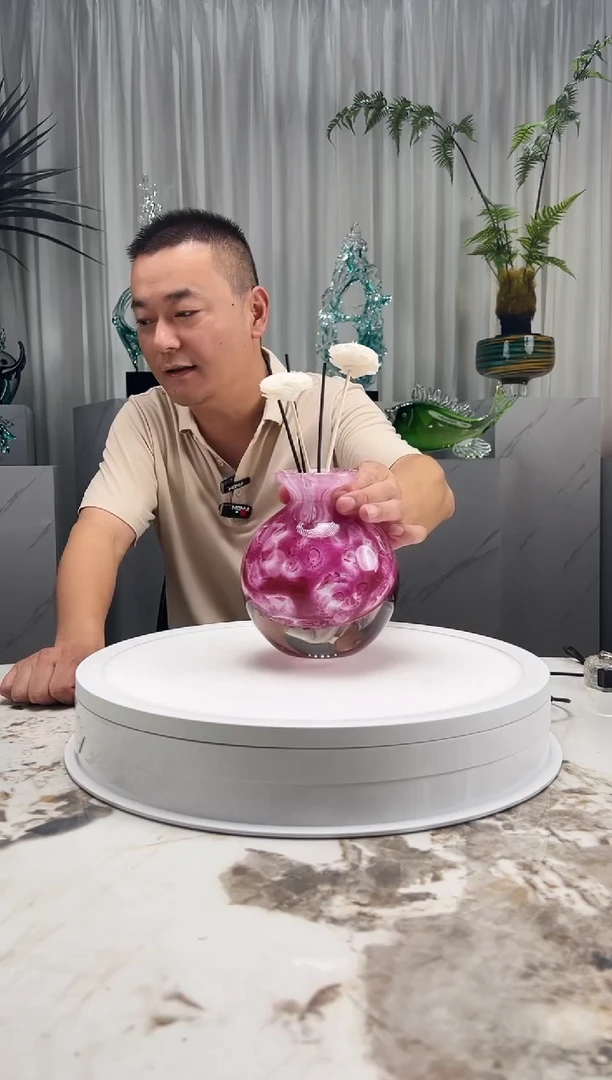 摆件琉璃水晶香薰瓶