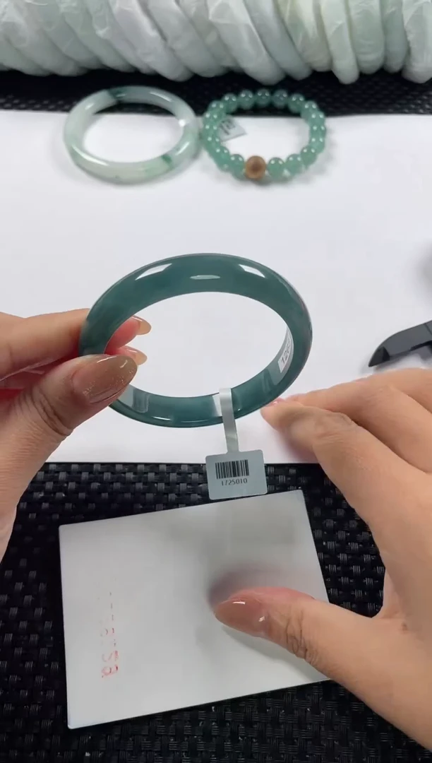 未镶嵌手镯翡翠 基地发货H 6436 58+